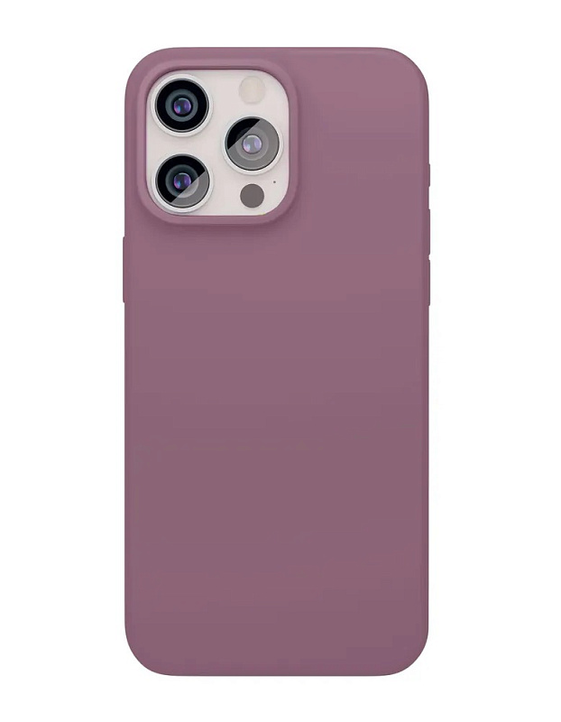 Чехол защитный VLP Aster Case с MagSafe для iPhone 15 Pro, пудровый
