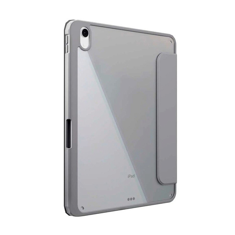 Защитный чехол VLP Split Folio для Apple iPad Air 13 (M2), серый