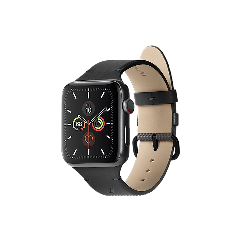 Ремешок для часов (RE)CLASSIC STRAP FOR APPLE WATCH 44MM , черный