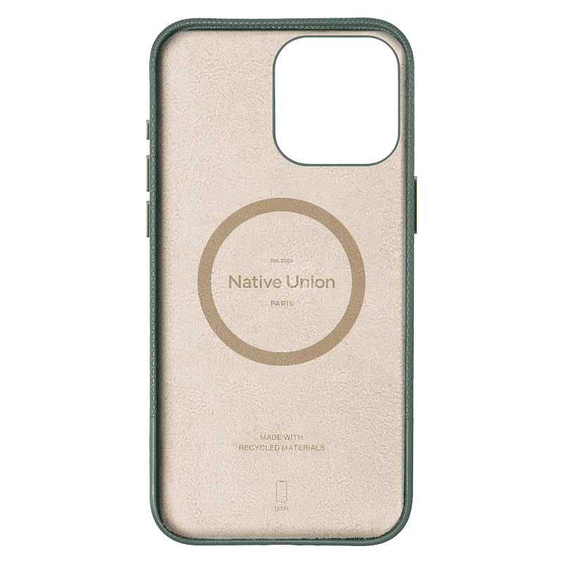 Чехол Native Union (RE)Classic Case MagSafe для iPhone 16 Pro Max, зеленый