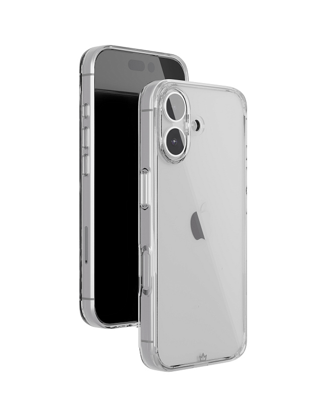 Чехол защитный "vlp" Diamond Case для iPhone 16, прозрачный