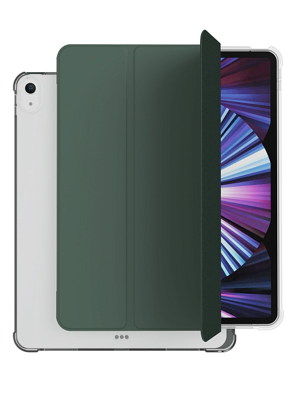 Чехол защитный VLP Dual Folio Case для iPad 10, темно-зеленый