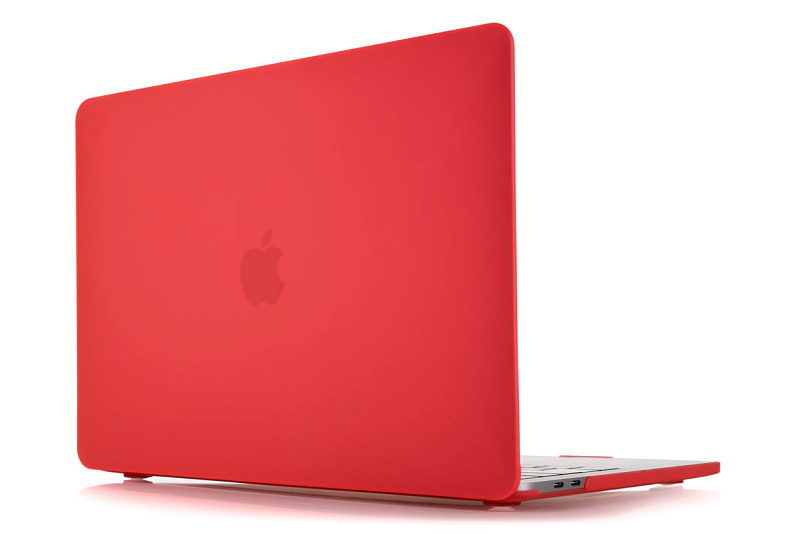 Чехол защитный VLP Plastic Case для MacBook Pro 13'' 2020, красный