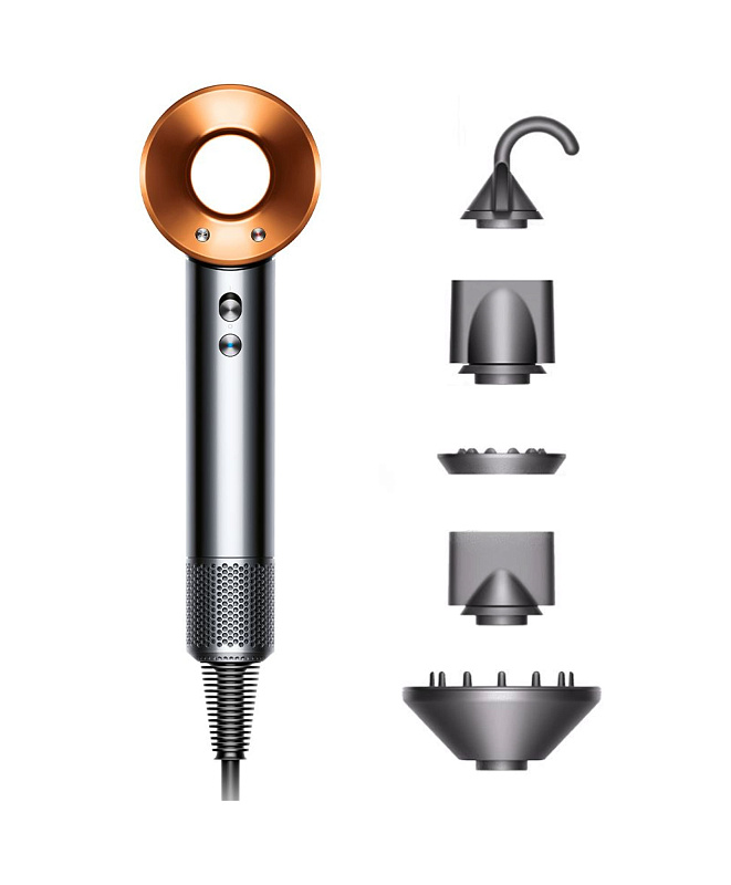 Фен Dyson Supersonic HD08, Nickel/Copper