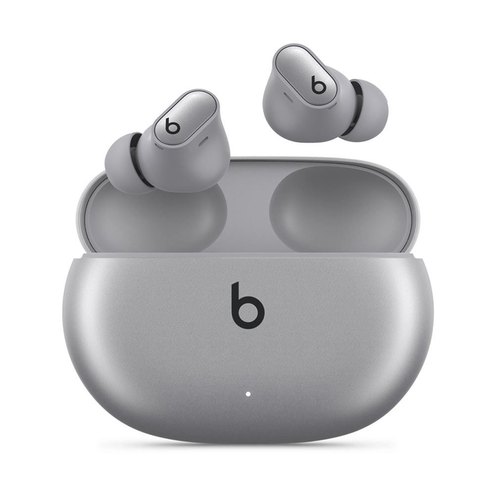 Фото Беспроводные наушники Beats Studio Buds Plus, серебристый На фото изображено Беспроводные наушники Beats Studio Buds Plus, серебристый