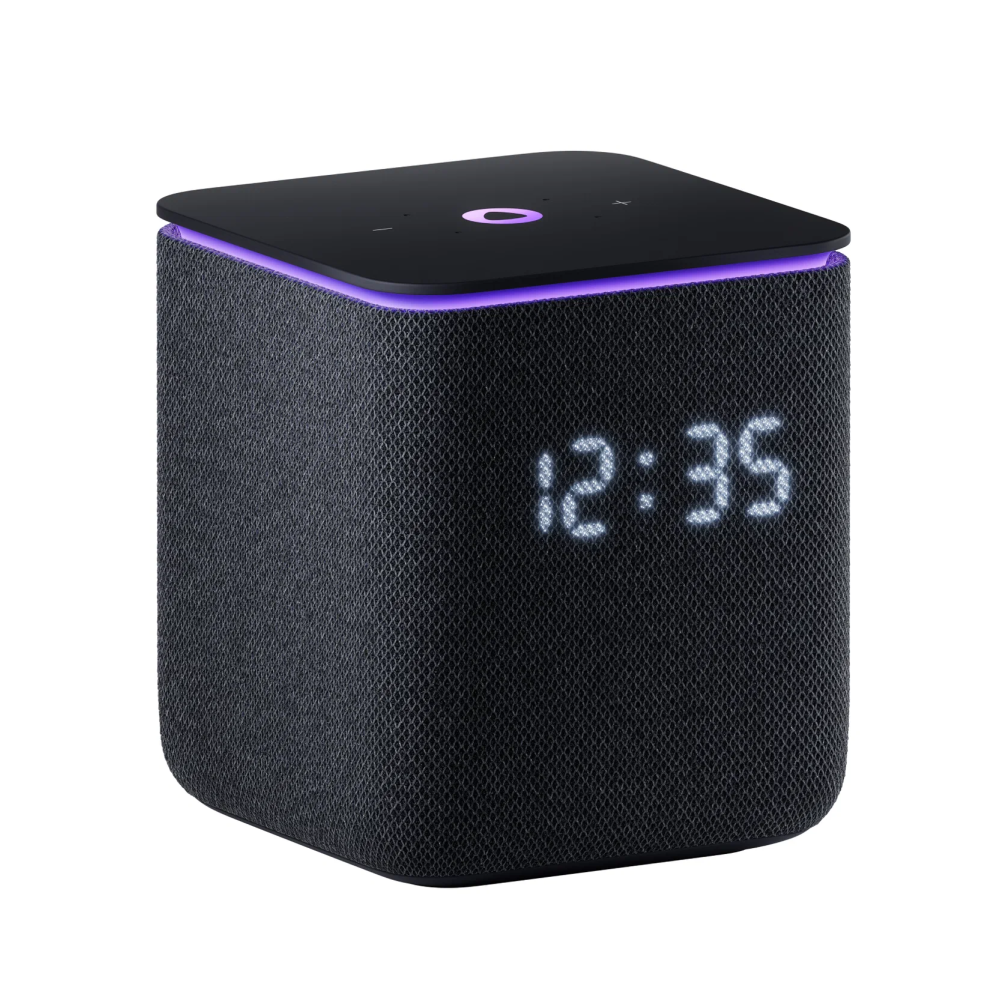 Фото Умная колонка Яндекс Станция Миди с Алисой, Чёрный На фото изображено Умная колонка Яндекс Станция Миди с Алисой, Чёрный