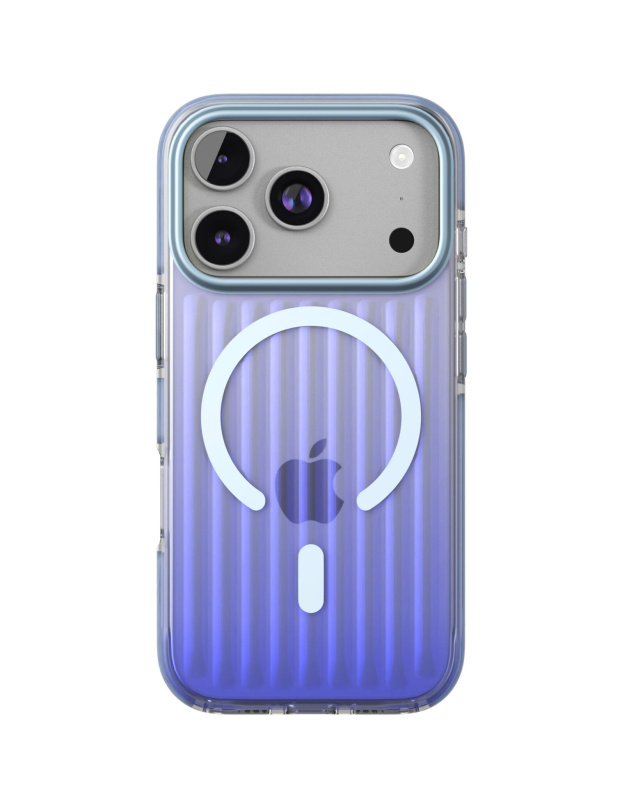 Фото Чехол защитный VLP Pulse Case с MagSafe для iPhone 17 Pro, синий Фото Чехол защитный VLP Pulse Case с MagSafe для iPhone 17 Pro, синий