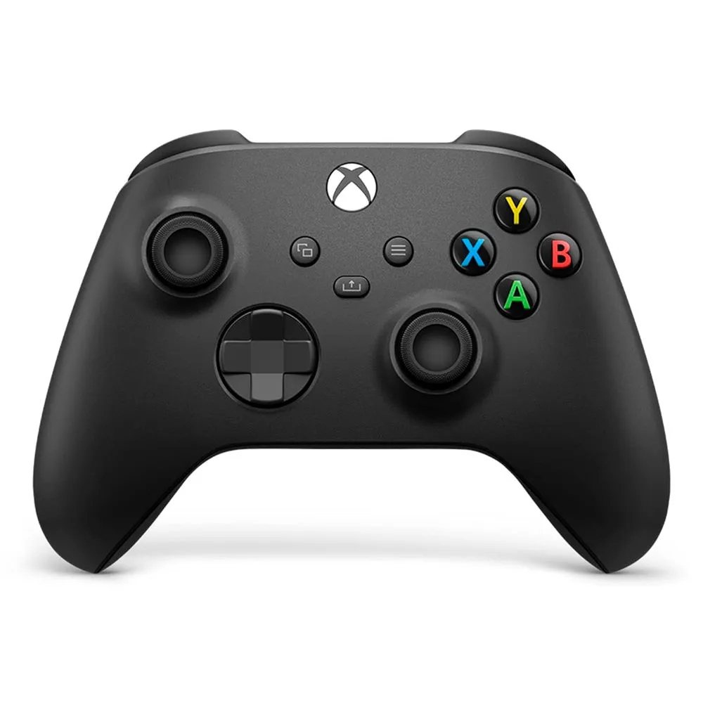 Фото Беспроводной геймпад Microsoft Xbox Wireless Controller, чёрный На фото изображено Беспроводной геймпад Microsoft Xbox Wireless Controller, чёрный