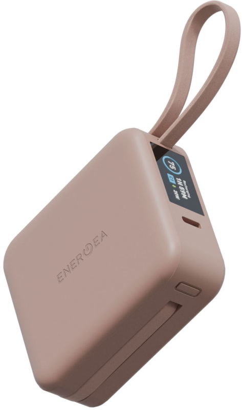 Фото Внешний аккумулятор Energea MagPac Mini Plus 10000 mAh, розовый Фото Внешний аккумулятор Energea MagPac Mini Plus 10000 mAh, розовый