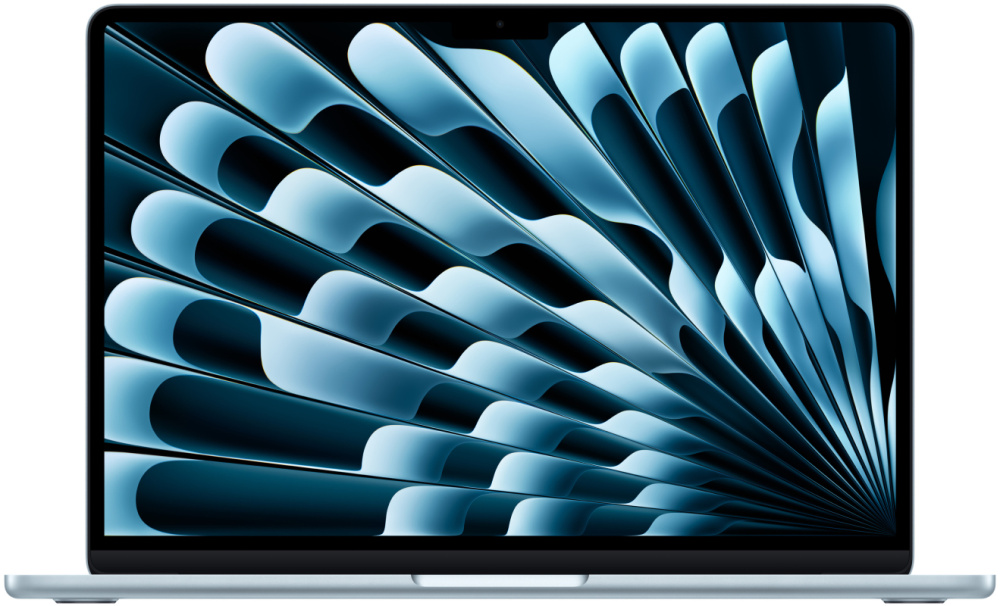 Фото Apple MacBook Air 13" (M4, 10C / 10C, 2025) 24 ГБ, 512 ГБ SSD, Небесно-голубой На фото изображено Apple MacBook Air 13" (M4, 10C / 10C, 2025) 24 ГБ, 512 ГБ SSD, Небесно-голубой