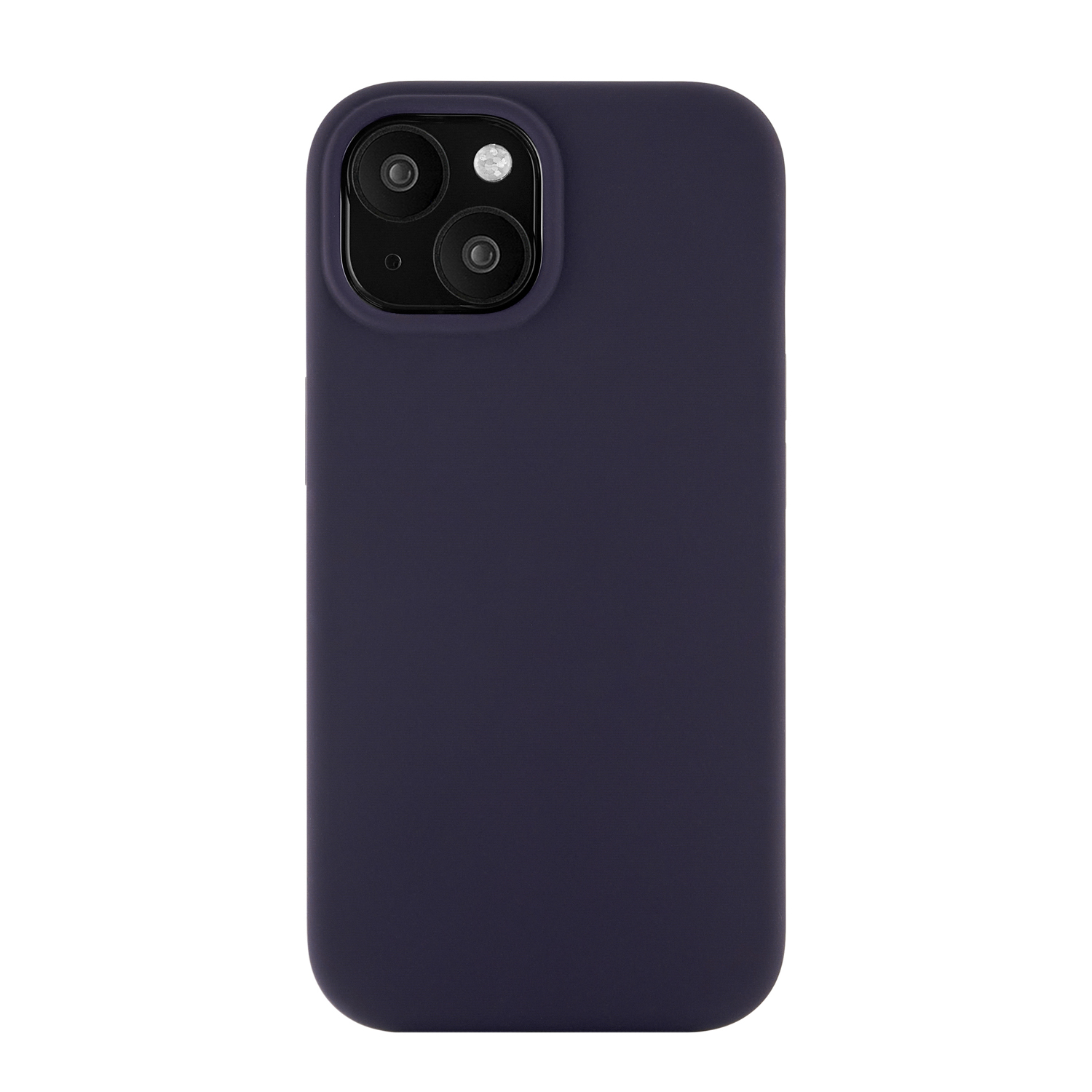 Фото Чехол защитный uBear Touch Mag Case для iPhone 15, тёмно-фиолетовый На фото изображено Чехол защитный uBear Touch Mag Case для iPhone 15, тёмно-фиолетовый