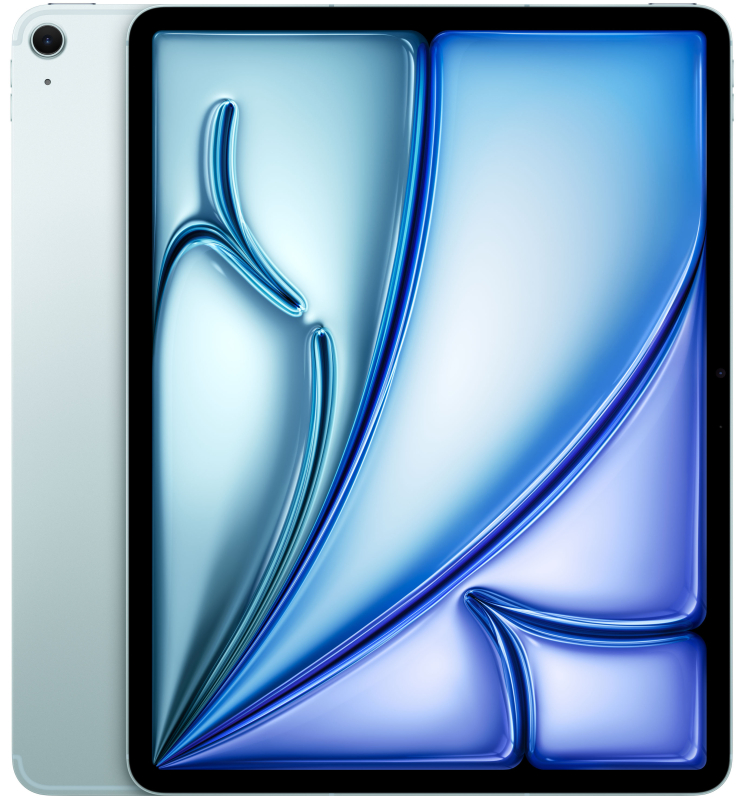 Фото Apple iPad Air M3 (2025) 13” дюймов Wi-Fi + Cellular 512 ГБ, Голубой Фото Apple iPad Air M3 (2025) 13” дюймов Wi-Fi + Cellular 512 ГБ, Голубой