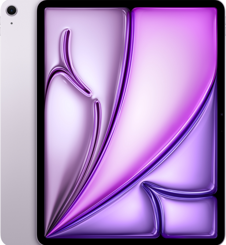 Фото Apple iPad Air M3 (2025) 13” дюймов Wi-Fi 128 ГБ, Фиолетовый На фото изображено Apple iPad Air M3 (2025) 13” дюймов Wi-Fi 128 ГБ, Фиолетовый