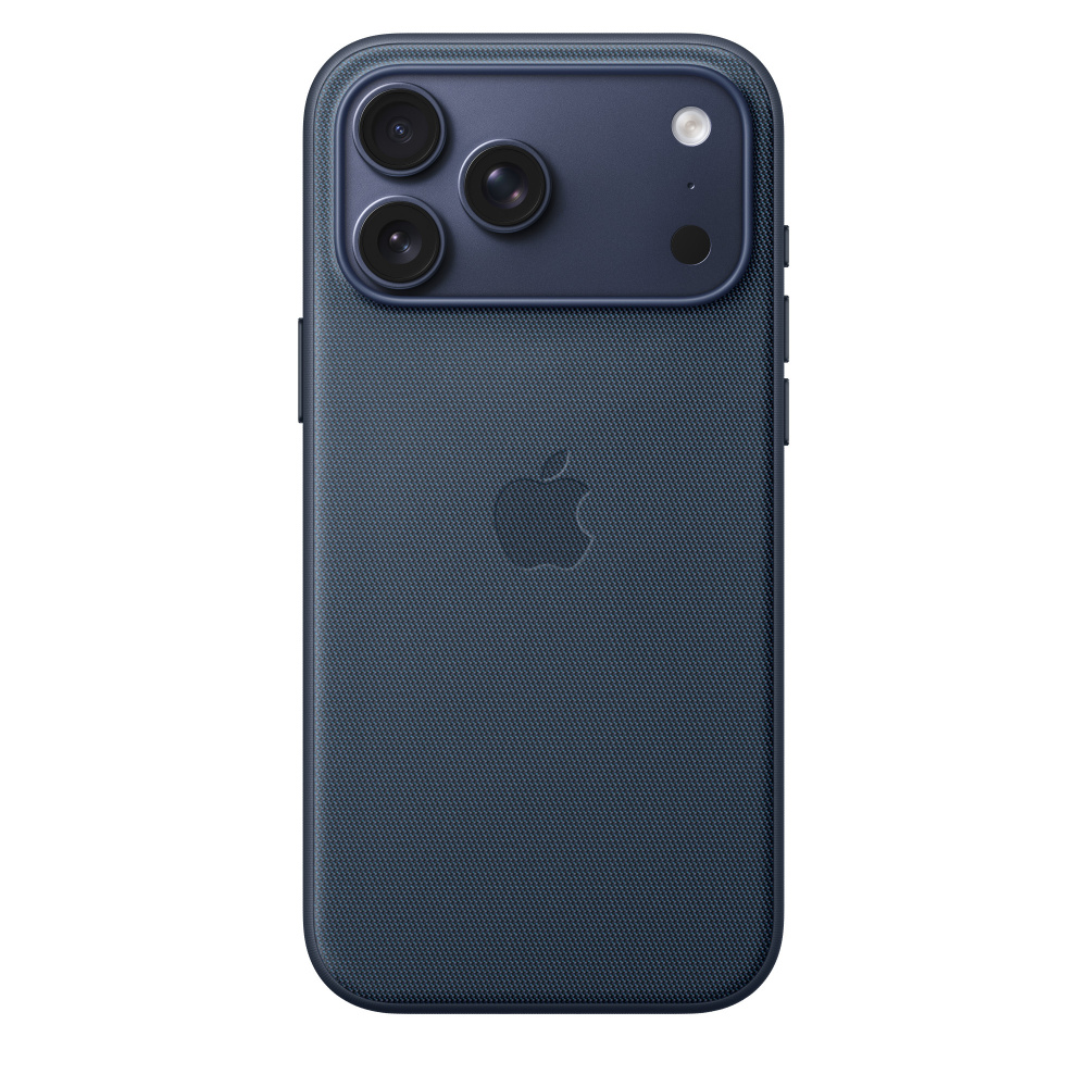 Фото Чехол защитный Apple TechWoven Case with MagSafe для iPhone 17 Pro Max, синий Фото Чехол защитный Apple TechWoven Case with MagSafe для iPhone 17 Pro Max, синий