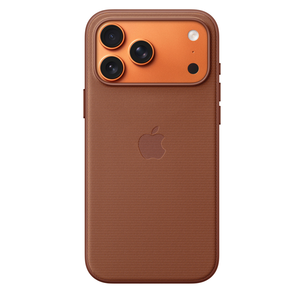 Фото Чехол защитный Apple TechWoven Case with MagSafe для iPhone 17 Pro Max, коричневый Фото Чехол защитный Apple TechWoven Case with MagSafe для iPhone 17 Pro Max, коричневый