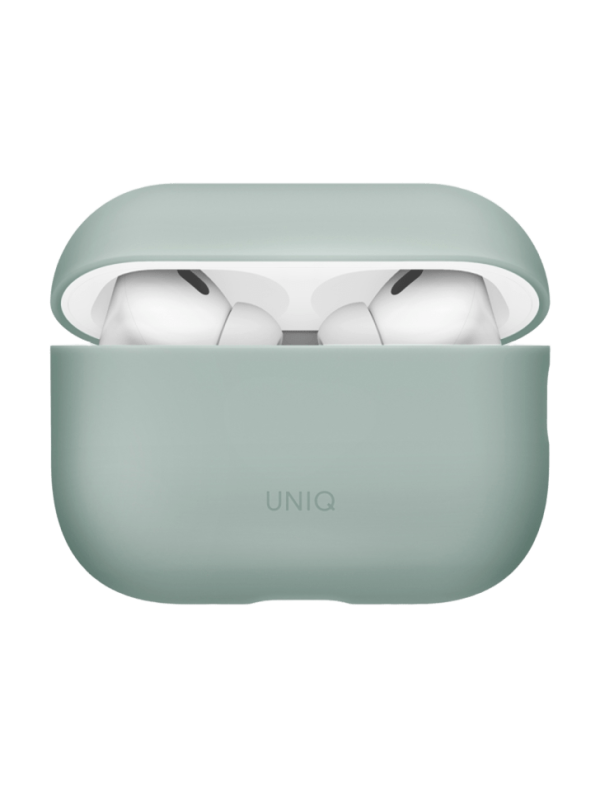 Фото Чехол Uniq LINO для AirPods Pro 3, Iceplant Green Фото Чехол Uniq LINO для AirPods Pro 3, Iceplant Green