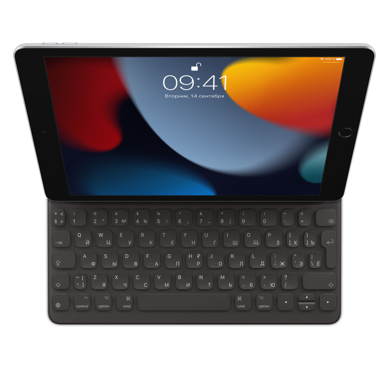 Фото Клавиатура Apple Smart Keyboard для iPad 9, черный Фото Клавиатура Apple Smart Keyboard для iPad 9, черный