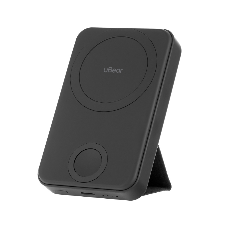 Фото Внешний аккумулятор uBear Range MagSafe, PD, 10000 mAh, черный Фото Внешний аккумулятор uBear Range MagSafe, PD, 10000 mAh, черный