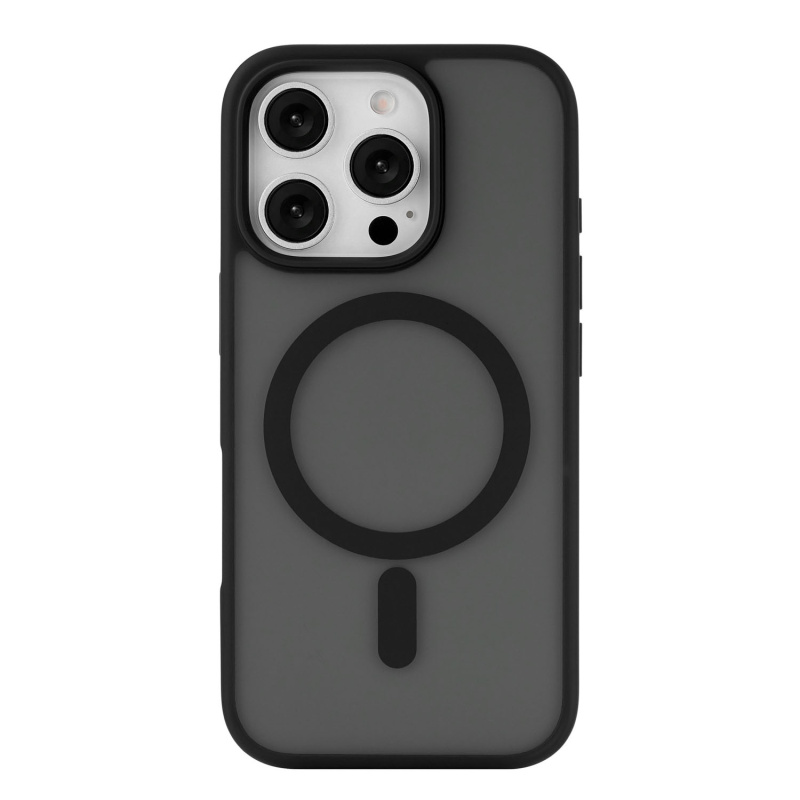 Фото Чехол защитный uBear Cloud Mag Case для iPhone 16 Pro, черный Фото Чехол защитный uBear Cloud Mag Case для iPhone 16 Pro, черный
