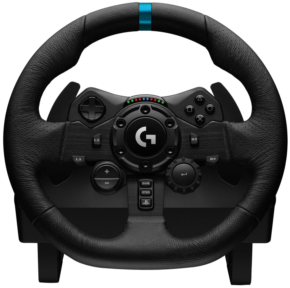 Фото Руль Logitech G923, чёрный Фото Руль Logitech G923, чёрный