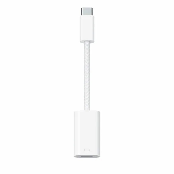 Фото Адаптер Apple USB-C to Lightning, белый Фото Адаптер Apple USB-C to Lightning, белый