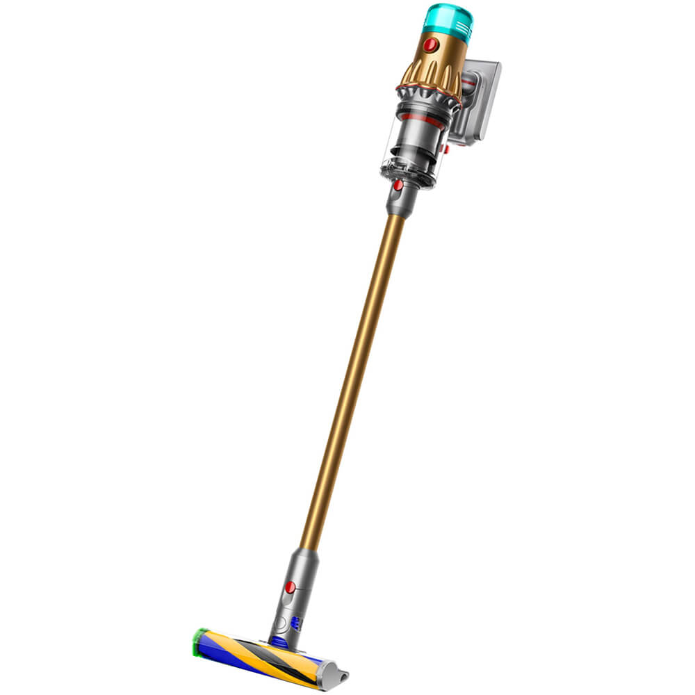 Фото Dyson V12 Detect Slim Absolute, Gold/Gold На фото изображено Dyson V12 Detect Slim Absolute, Gold/Gold