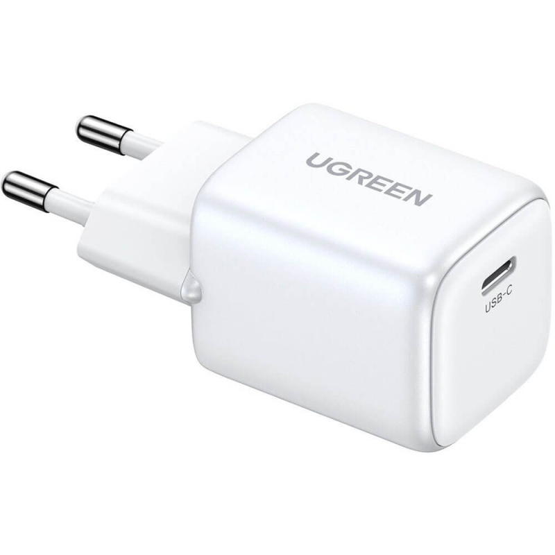 Фото Адаптер питания Ugreen Nexode 20W USB-C, белый Фото Адаптер питания Ugreen Nexode 20W USB-C, белый